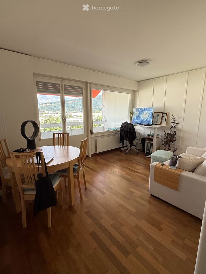 Appartement lumineux de 3 pièces avec balcon à Thônex (4)