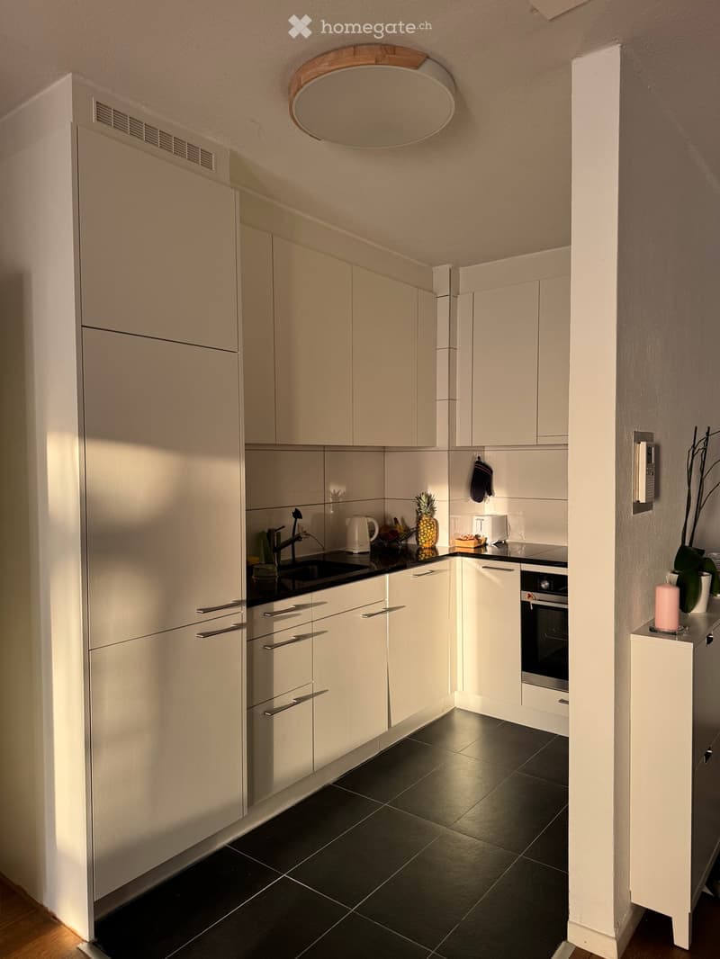 Helle 3.5-Zimmer-Wohnung mit Balkon und schöner Aussicht in Zürich-Witikon,teils mobiliert. (17)