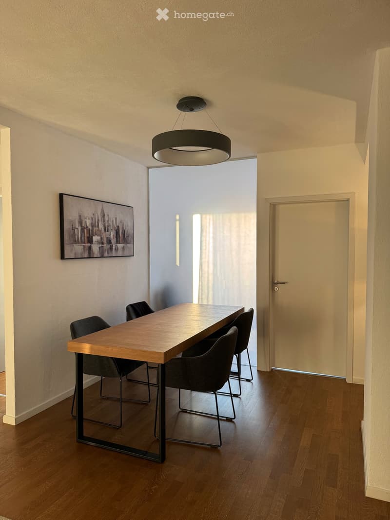 Helle 3.5-Zimmer-Wohnung mit Balkon und schöner Aussicht in Zürich-Witikon,teils mobiliert. (14)