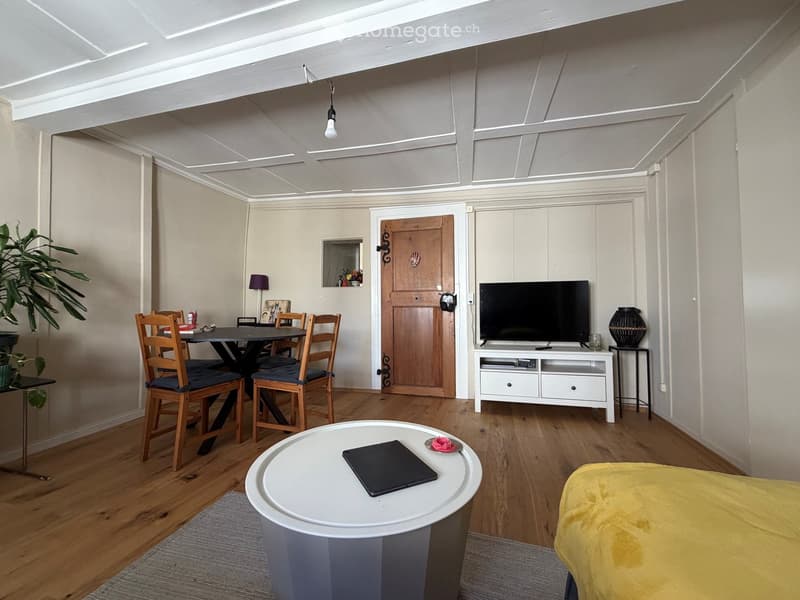 Charmante, teilmöbilierte 2.5-Zimmer-Wohnung mitten in der Aarauer Altstadt (2)