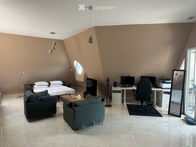 Elegante 2.5-Zimmer-Dachwohnung mit 34 m2 Dachterrasse an der Hottingerstrasse in Zürich (6)