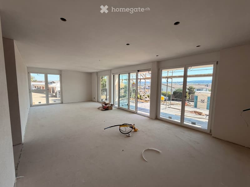 Wohnzimmer Küche. Blickrichtung Nord-Osten. 35.4 m²