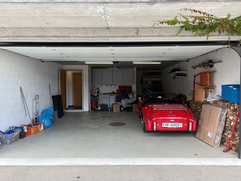 Doppelgarage mit Kellerabteil