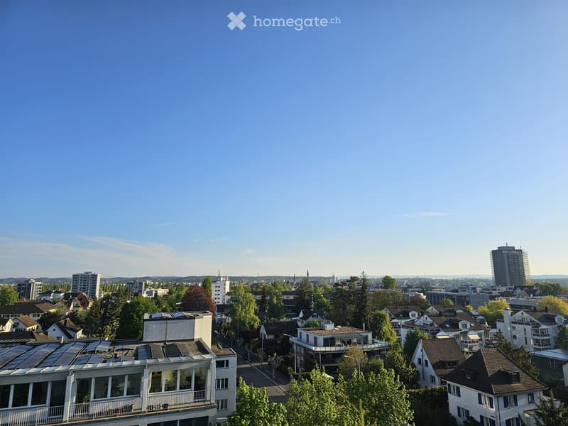 3.5 Zimmer Wohnung im 4. Obergeschoss mit schöner Aussicht Richtung Bodensee ostseitig (Morgensonne) (9)