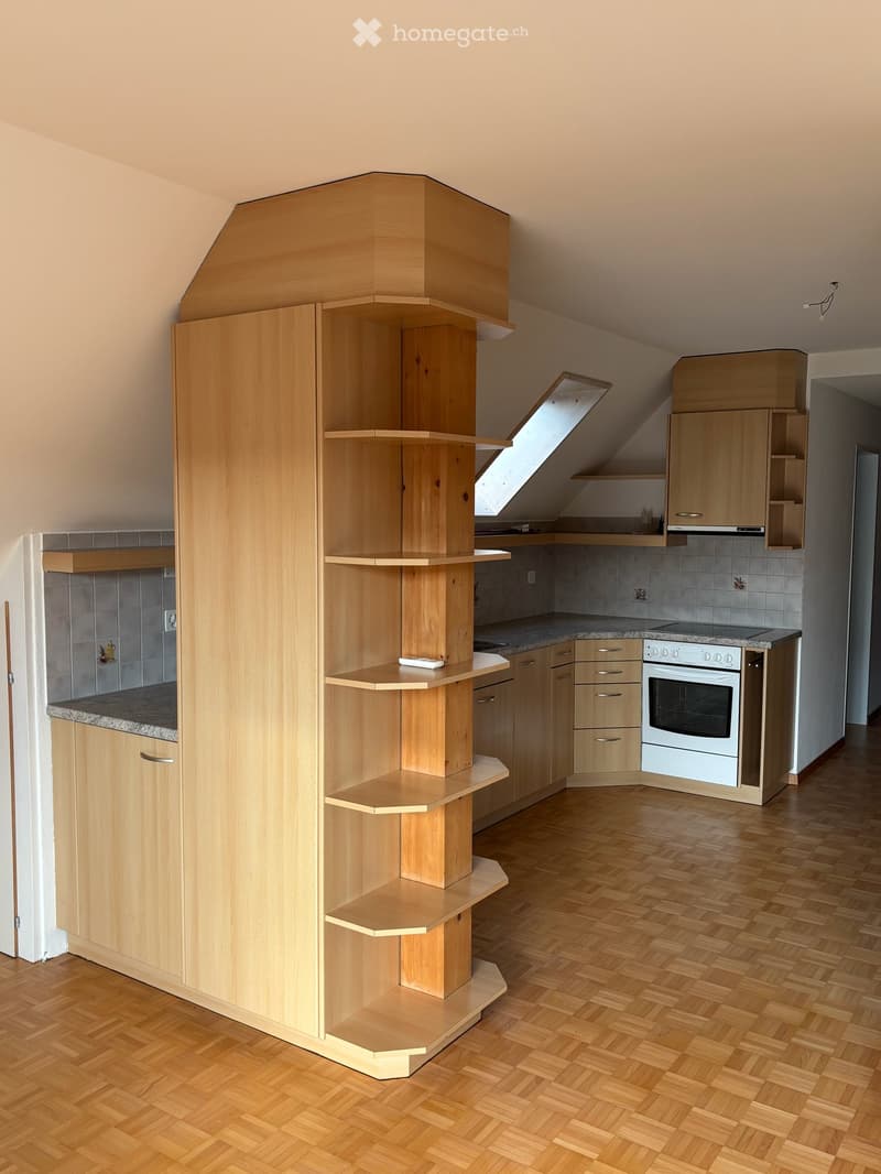 Helle, charmante 2.5-Zimmer-Dachwohnung in Zürich Albisrieden (3)