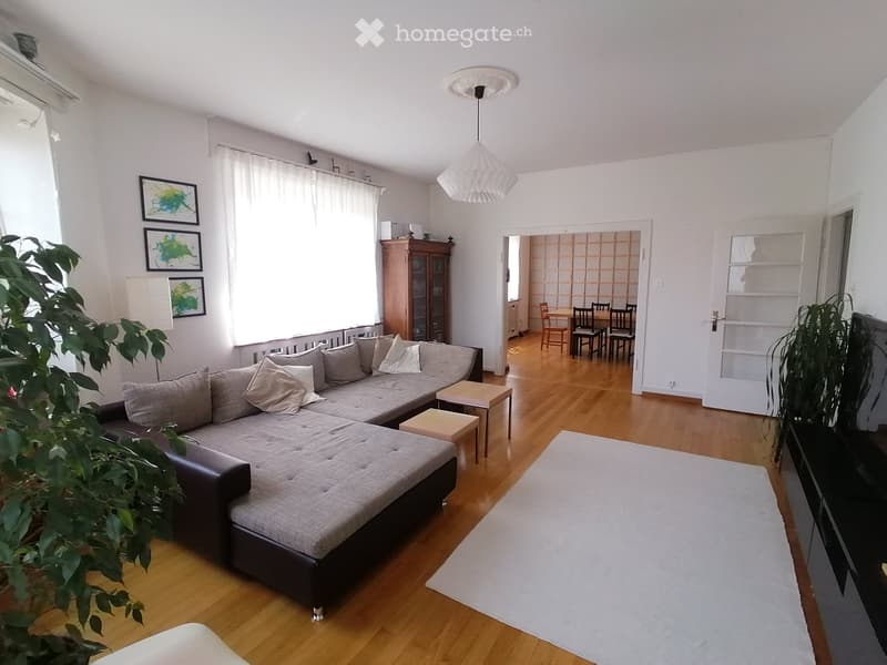 Helle und grosszügige 4,5-Zimmer Wohnung im Neubad, nähe Neuweilerplatz 140 m2 (2)