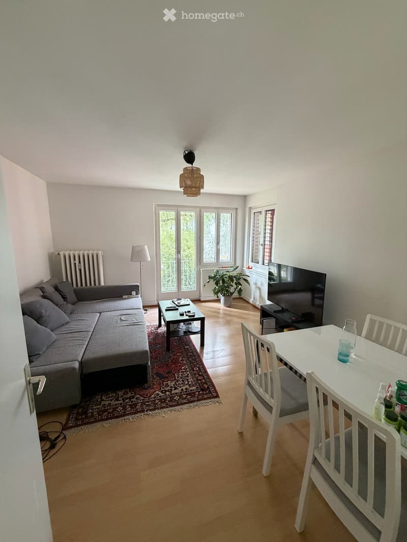 Helle 3-Zimmer-Wohnung mit Balkon an der Regensbergstrasse in Zürich-Oerlikon (1)