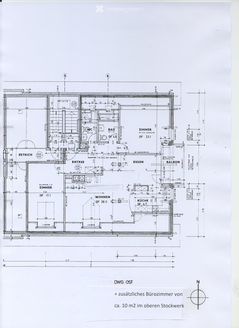 Floor plan of a residential unit showing rooms labeled: entrance, kitchen, living room, bedroom, bathroom, and balcony.