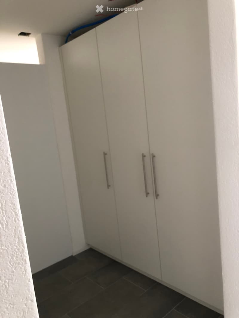closet with three doors