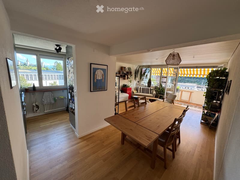 Helle 4.5-Zimmer-Wohnung mit Balkon und schöner Aussicht in Luzern (1)