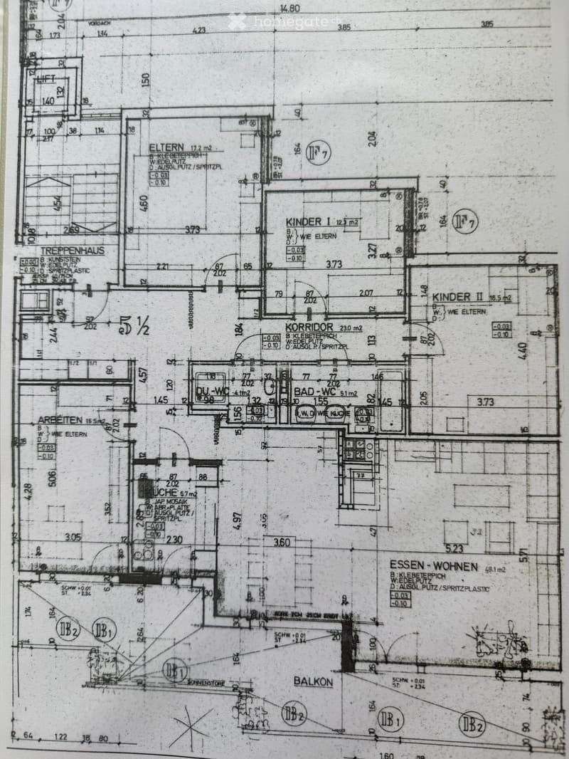 Helle 5.5-Zimmer-Wohnung mit grossem Balkon in Widen  im Schachenfeld. (5)
