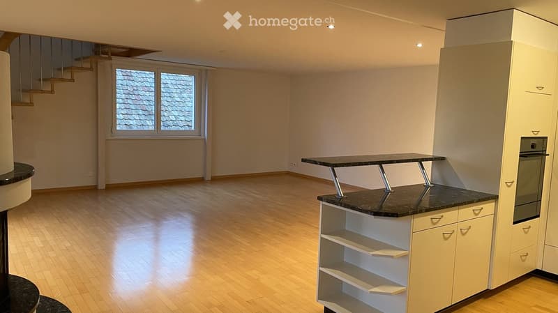 Wohnzimmer und Küche