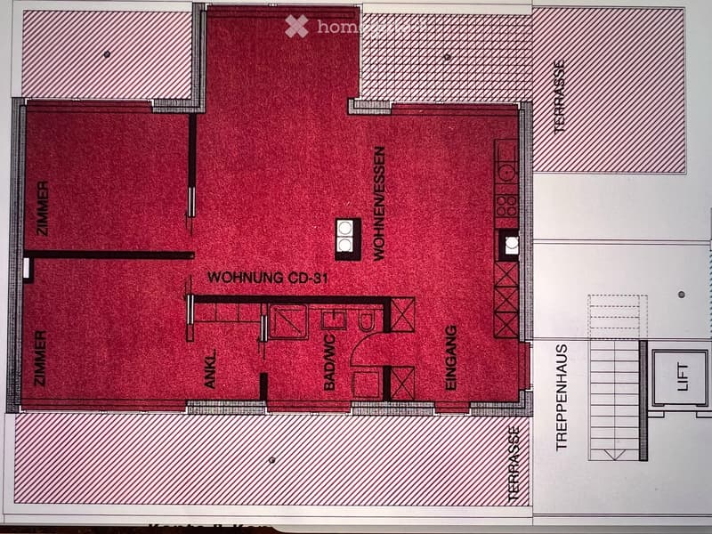 Vermietung einer lichtdurchfluteten Attikawohnung in Design-Haus auf Zeit (bis 2031) (2)