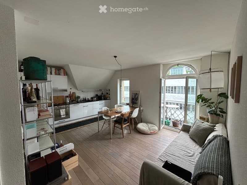 Charmante 2-Zimmer-Wohnung mit Balkon gleich beim Bahnhof St. Gallen (4)