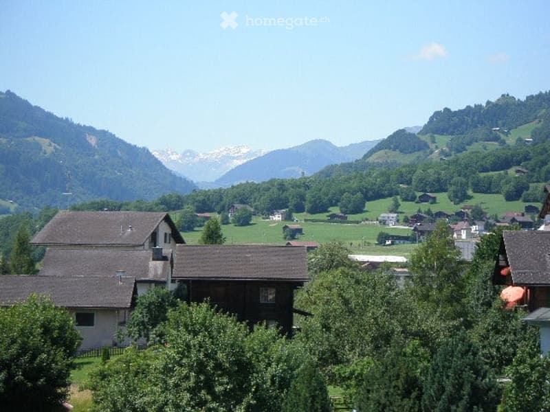 Charmante 4.5-Zimmer-Dachwohnung in Trun, Graubünden (2)