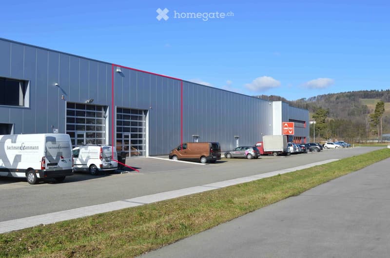 Flexible Gewerbehalle mit Büroflächen an sehr guter Verkehrslage in Pfungen (1)