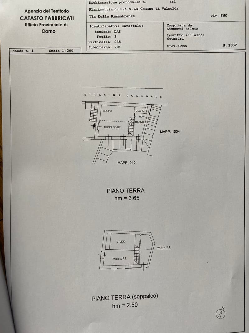Floor plan of a single-story building with a kitchen, bathroom, and living area, including a raised ground floor and a loft area above.