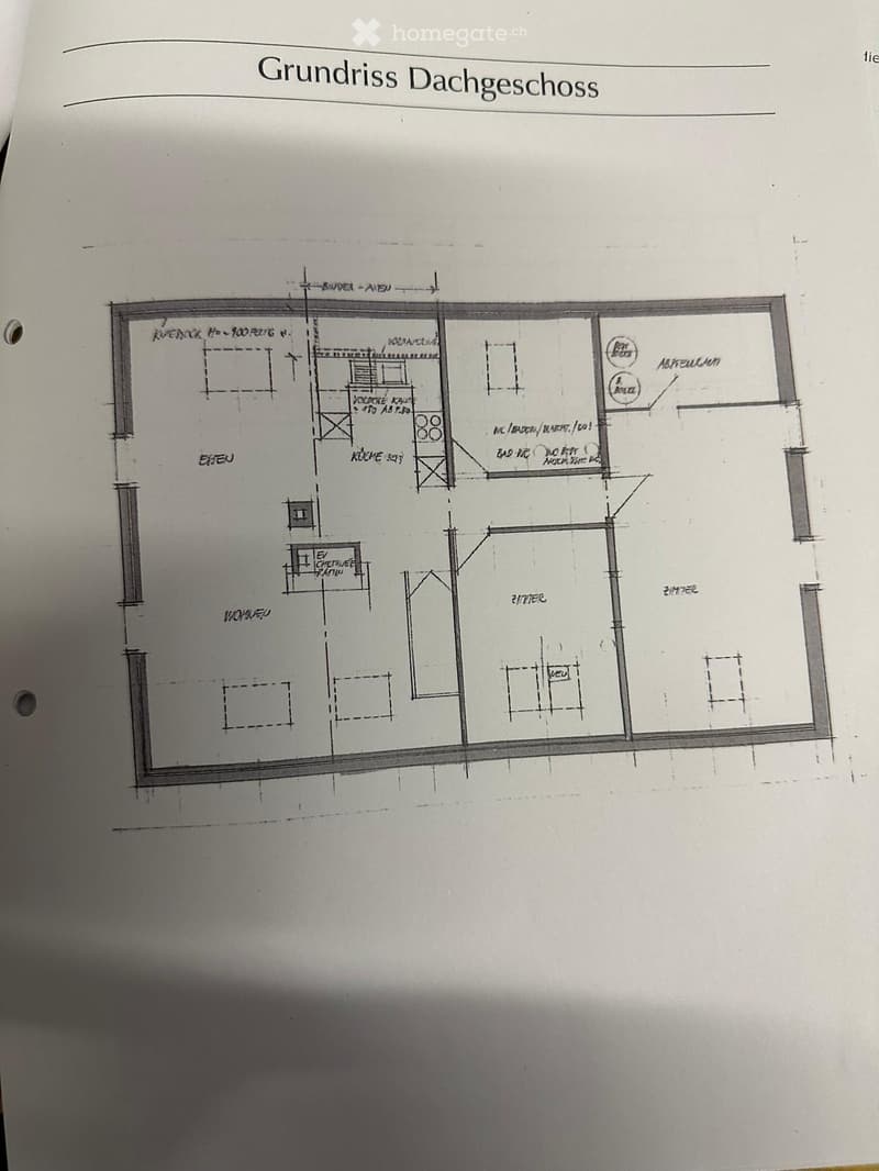 Geräumige Dachwohnung in Aadorf (2)