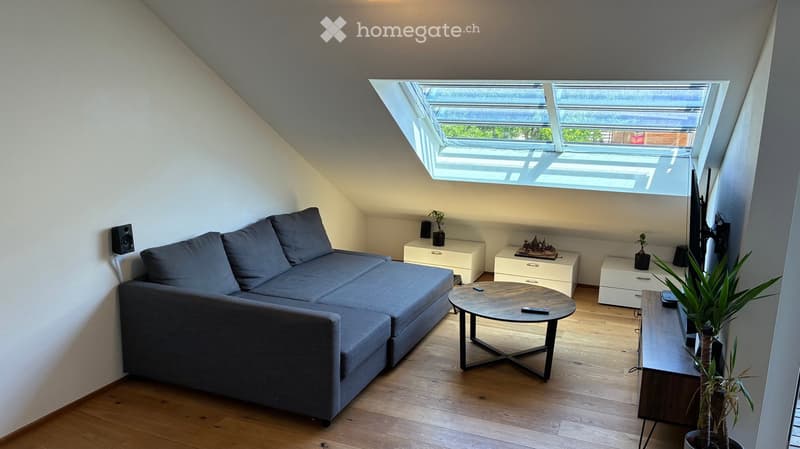 Moderne 3.5-Zimmer-Wohnung in Bottmingen mit Balkon, Parkplatz & Gartenmitbenutzung (2)