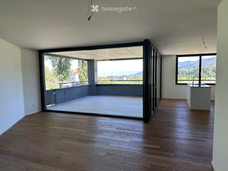 Neuwertige 4.5-Zimmer-Gartenwohnung mit viel Licht & Ruhe in Mörschwil (1)