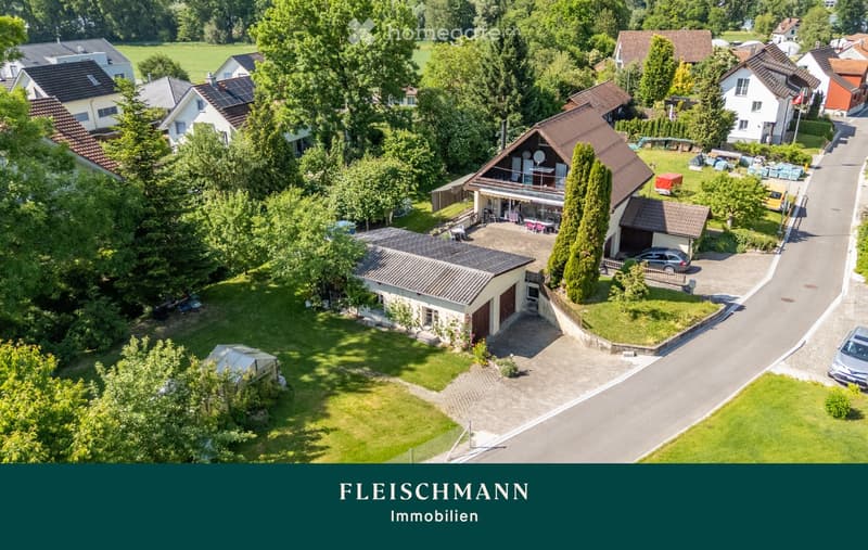 Liegenschaft mit grossem Umschwung, in Gehdistanz zum Untersee (1)