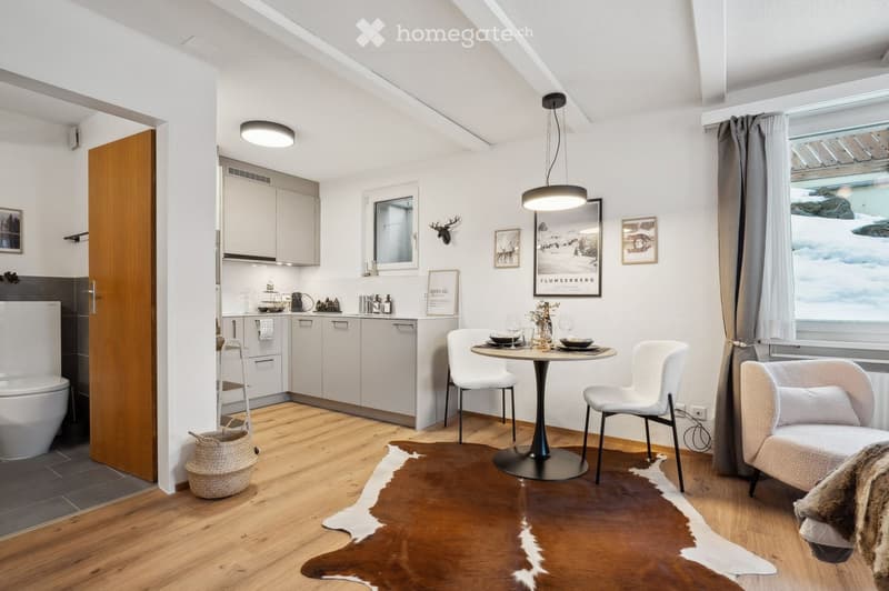 Neu renoviertes Studio an Ski in / Ski out Lage auf dem Flumserberg (7)
