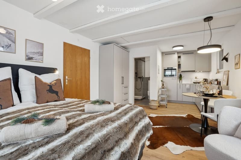 Neu renoviertes Studio an Ski in / Ski out Lage auf dem Flumserberg (9)
