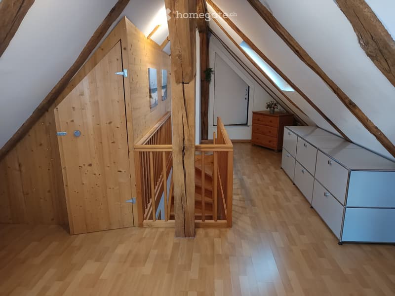wooden beam ceiling, wooden stairs, wooden wooden flooring, wooden closet