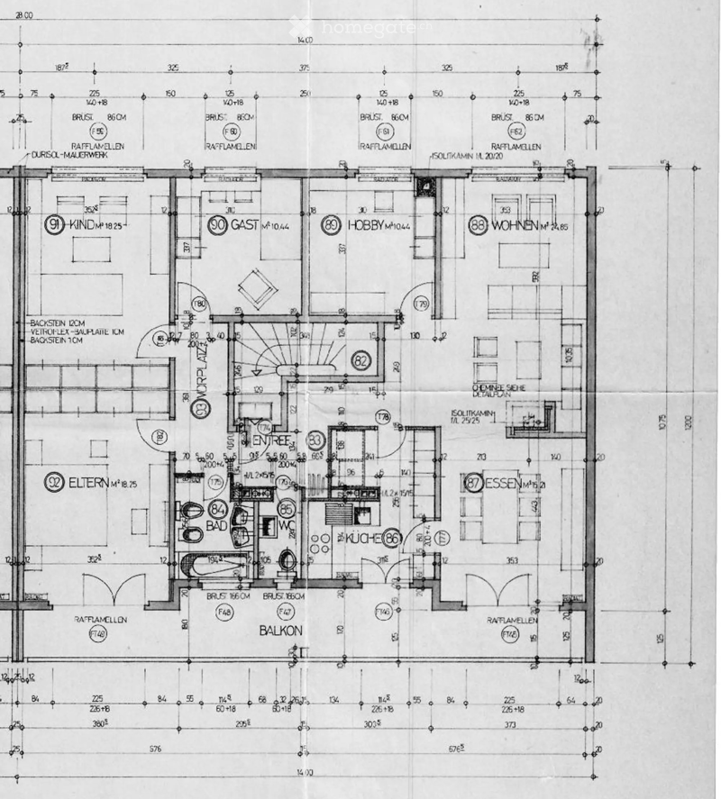 Floor plan of a residential space with labeled rooms including living area, kitchen, dining area, bedrooms, bathroom, and balcony.