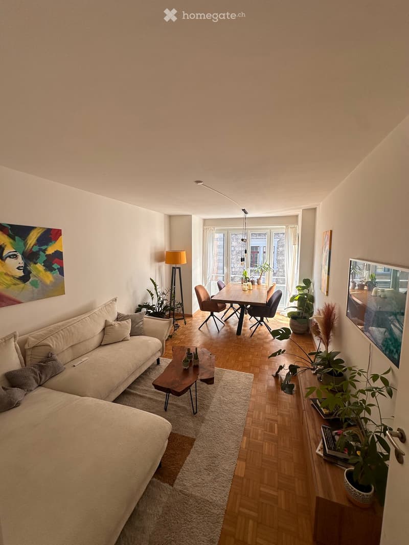 Helle, möblierte 2-Zimmer-Wohnung im Herzen von Zürich – zur Untermiete (1)