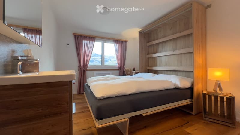 Gemütliche 3-Zimmer-Ferienwohnung in Andiast – Traumhafter Bergblick (4)