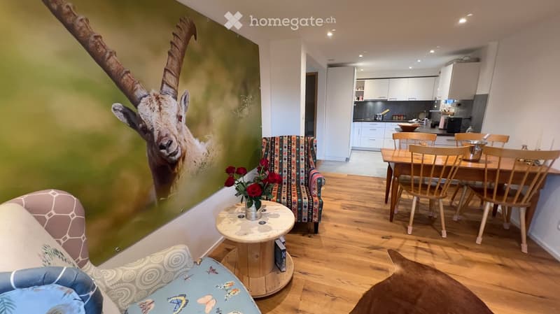 Gemütliche 3-Zimmer-Ferienwohnung in Andiast – Traumhafter Bergblick (8)