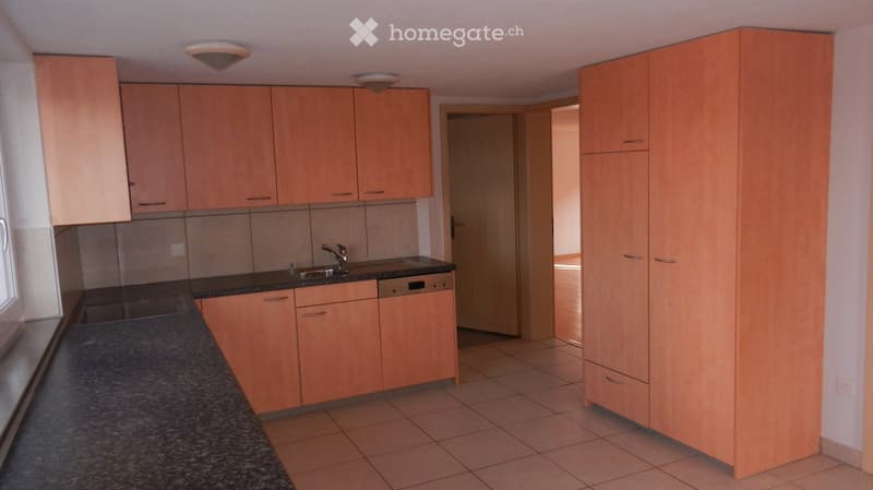 kitchen with wooden cabinets, granite countertop, sink, dishwasher, faucet, ceiling lights