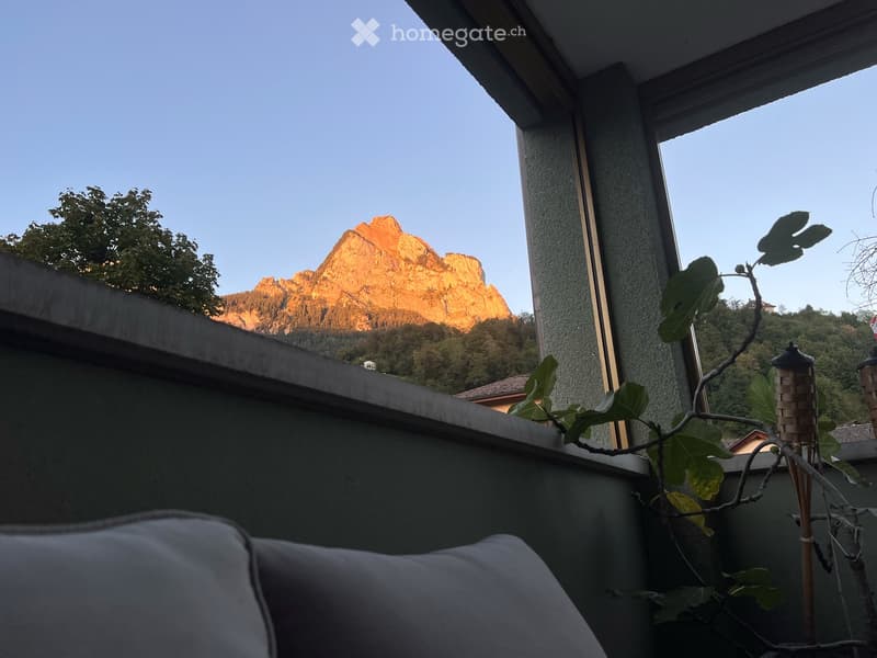 Moderne 4.5 Zimmer-Wohnung mit Blick auf die Mythen (3)