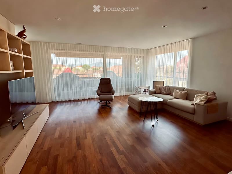 Wohnen mit Weitsicht mitten in Lenzburg - grosszügige 4.5-Zimmer-Wohnung im Villenpark (5)