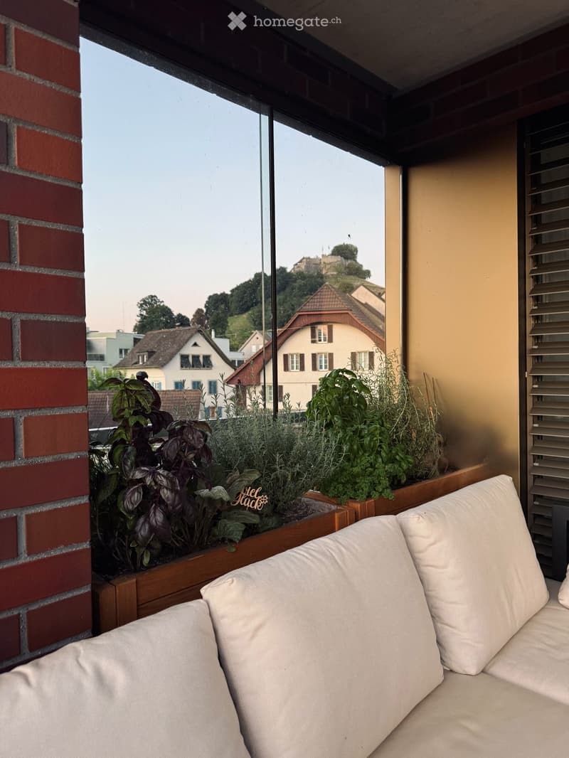 Wohnen mit Weitsicht mitten in Lenzburg - grosszügige 4.5-Zimmer-Wohnung im Villenpark (8)