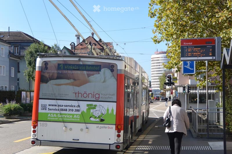 public transport bus, parked at bus stop