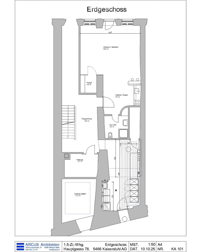 Living room, kitchen, 3 bedrooms, 2 bathrooms, balcony