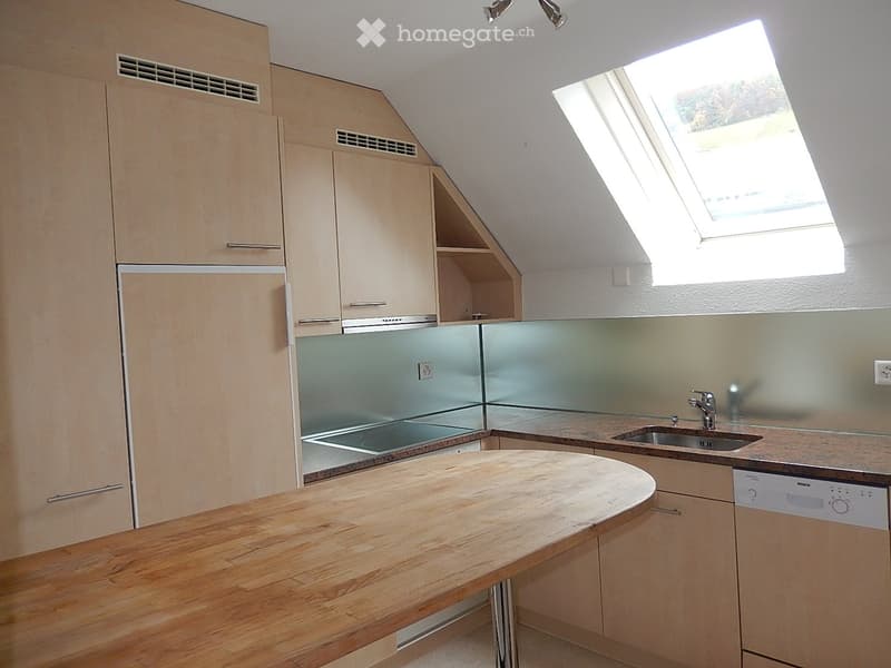 helle uns sonnige Dachwohnung an ruhiger Lage in Wettingen (7)