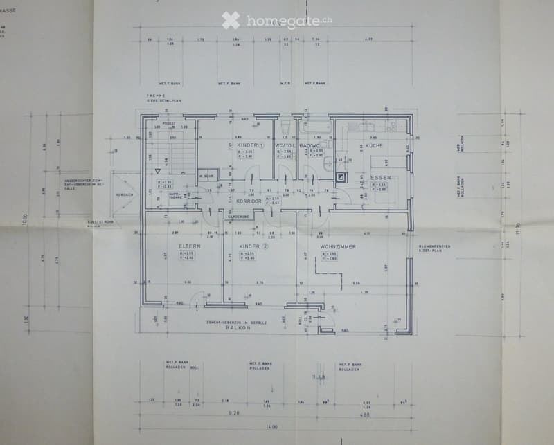 Floor plan of a house with labeled rooms including living room, kitchen, bedrooms, bathrooms, hallway, and balcony.