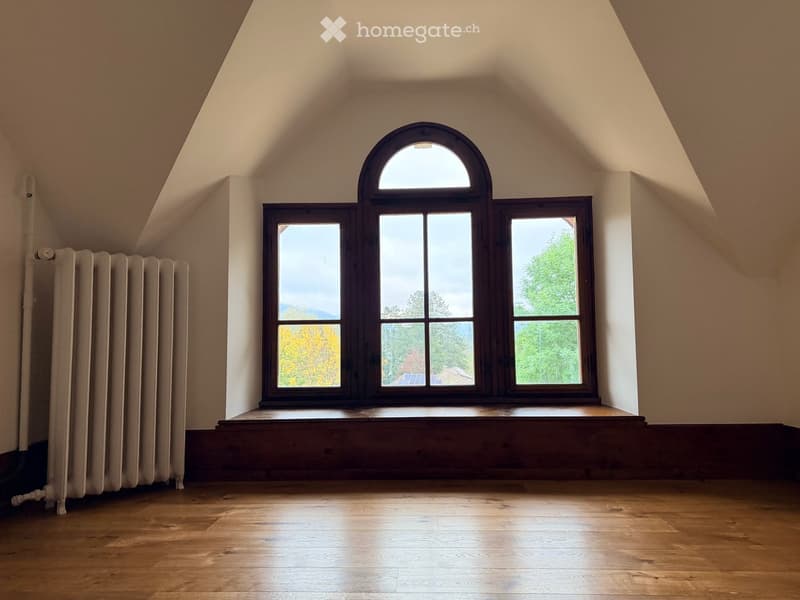 3 ½ pièces dans une maison de Maître – Un lieu de vie plein de charme et de verdure (16)