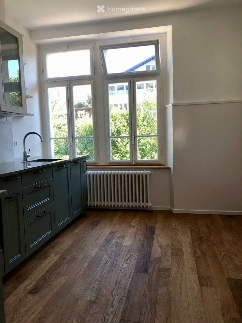 3 ½ pièces dans une maison de Maître – Un lieu de vie plein de charme et de verdure (5)