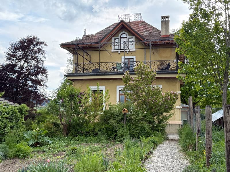 3 ½ pièces dans une maison de Maître – Un lieu de vie plein de charme et de verdure (21)
