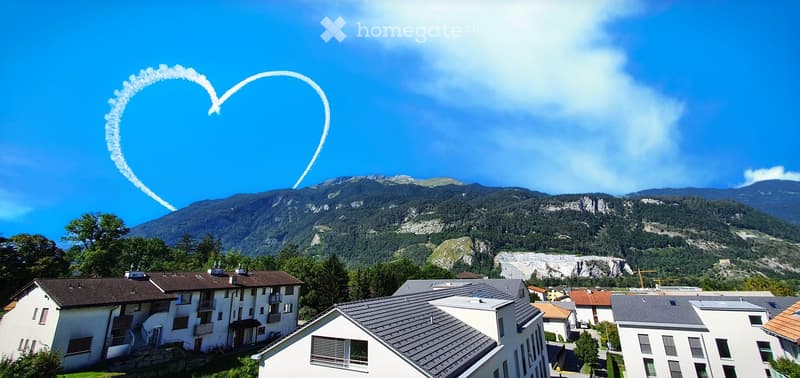 Maisonette 6.7m Raumhöhe, Bergblick und Lift direkt zur Wohnung (15)