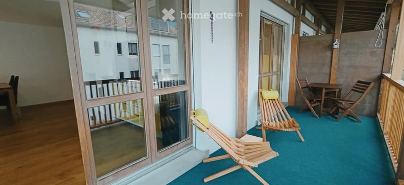 Maisonette 6.7m Raumhöhe, Bergblick und Lift direkt zur Wohnung (12)