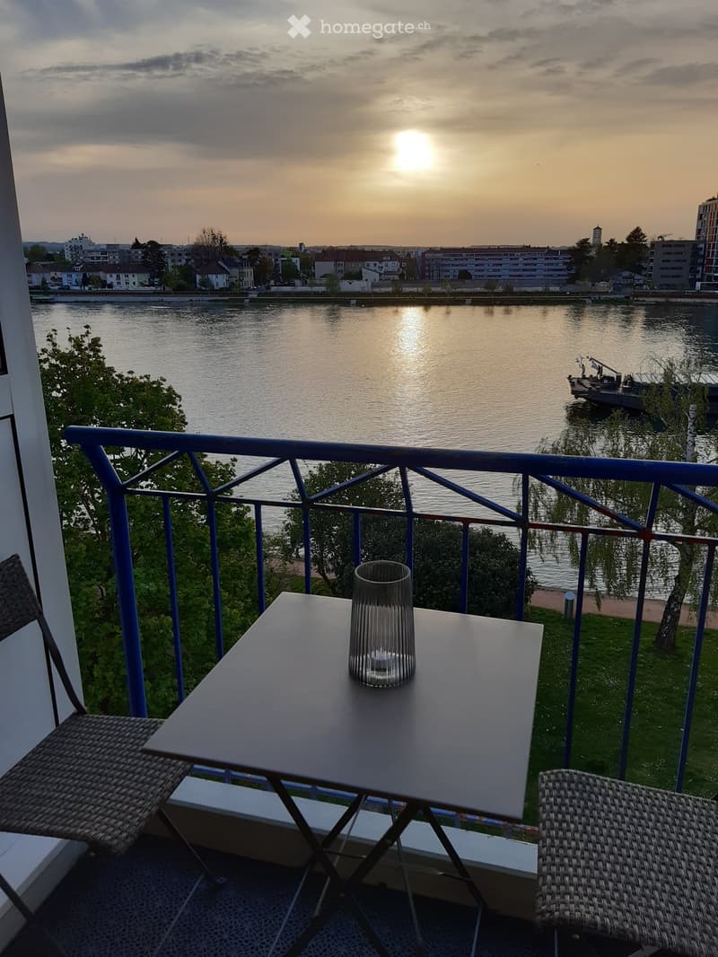 Appartement am Rhein im Dreiländereck, für zwei Personen (Englisch below) (10)