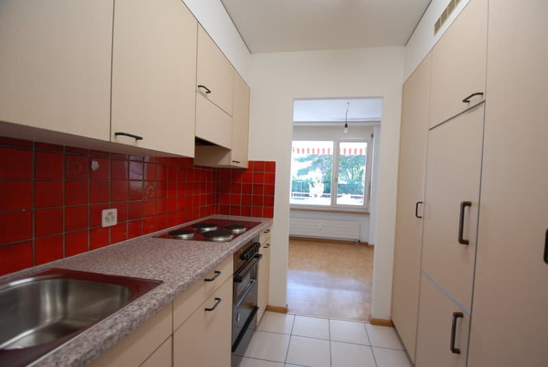 Grosse 2-Zimmerwohung in ruhiger, grüner Umgebung (2)