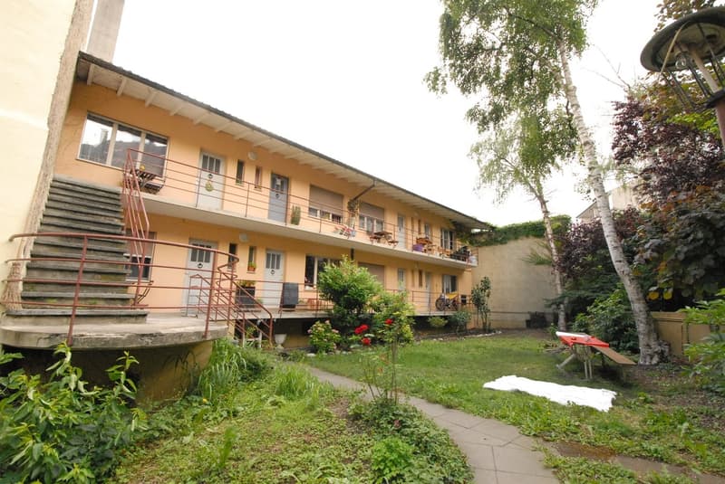 1-Z'Whg in grünem Hinterhof mitten im Kleinbasel (2)