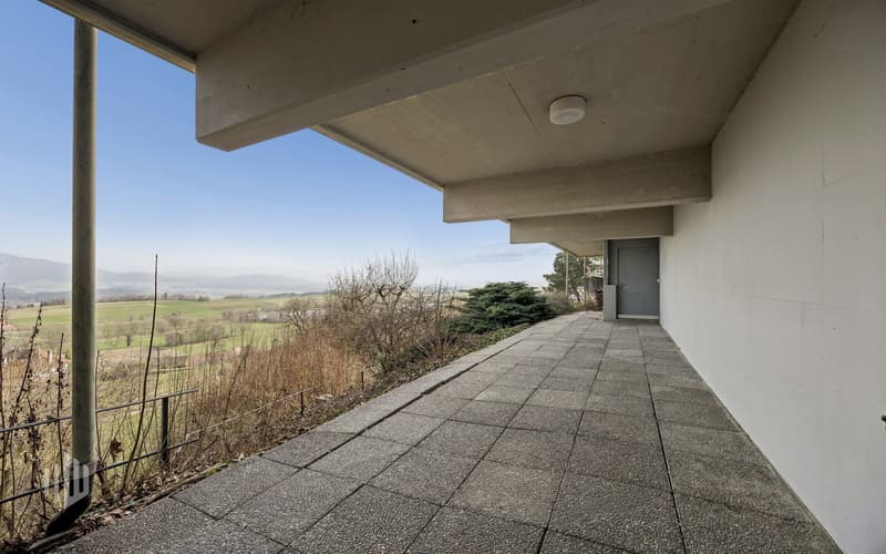 Terrasse mit viel Platz