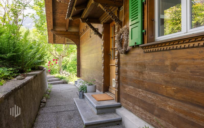 Eingangsbereich der oberen Wohnung
